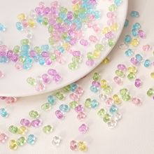 5x8mm亚克力透色花生珠串珠半成品项链手串手工diy项链手机链配件