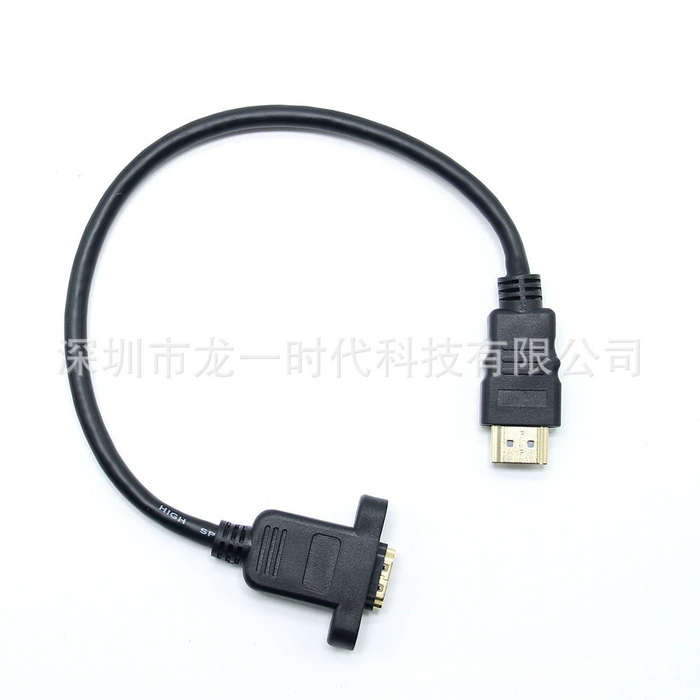 HDMI кабель для ТВ/компьютера высокого разрешения 1.4/2.0, дата/видеокабель, конверсионный кабель 4K с золотым разъёмом