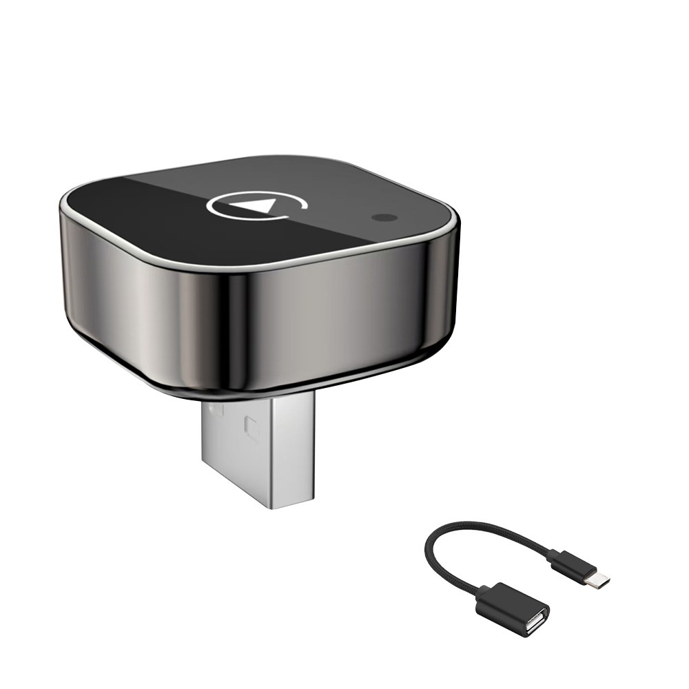 Two-In-One Cross-Border Mirroring Android Auto Car Interconnect Box Wired to Wireless Carplay