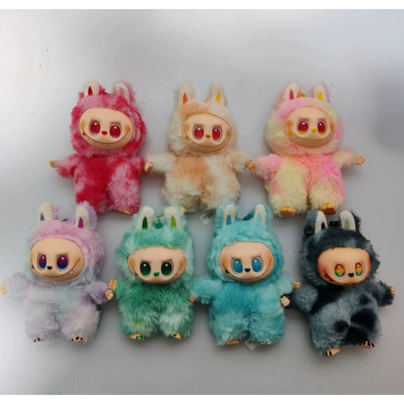 Plush doll, plastic face plastic, minifigure, (Physicals), Birthday gift