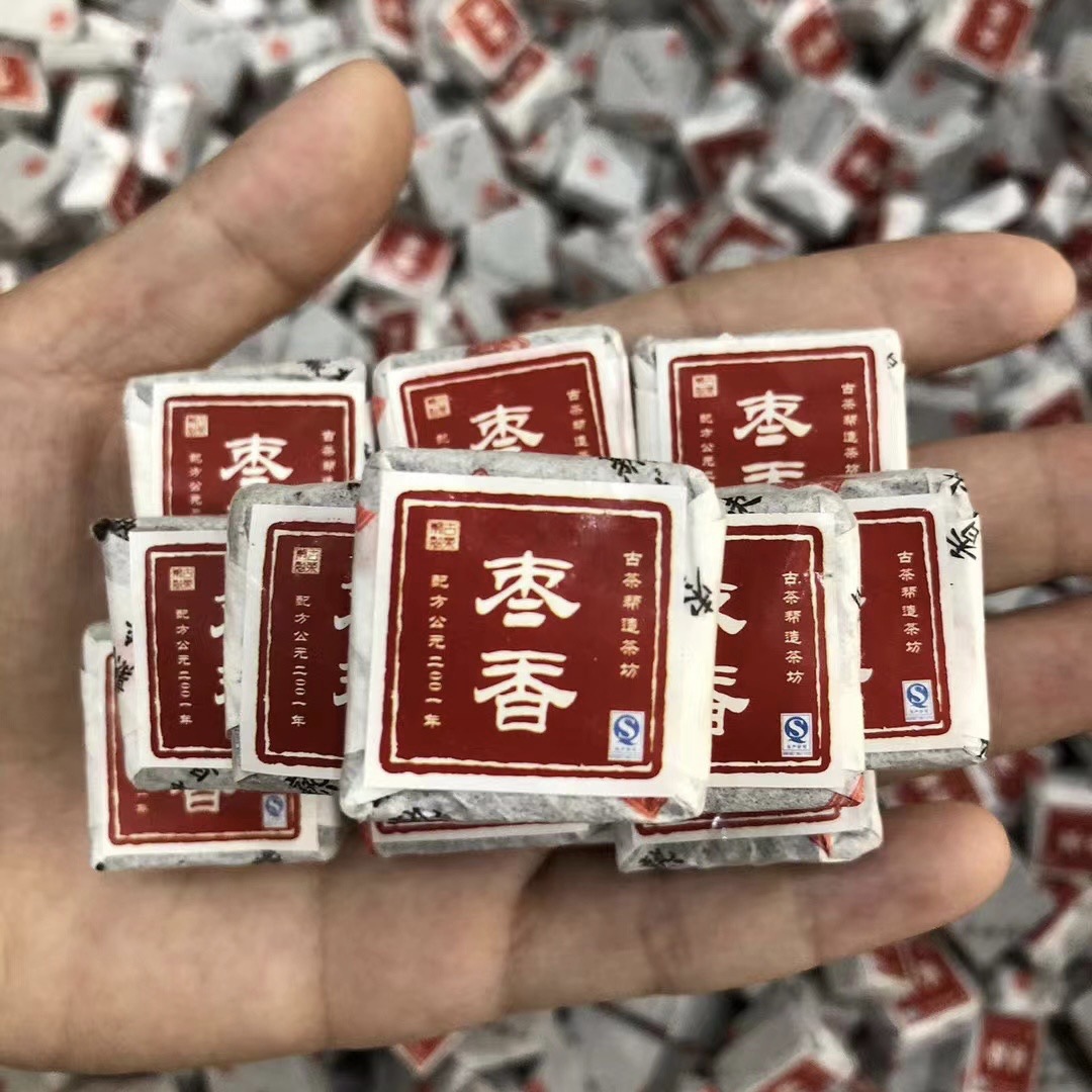 Yunnan Pu'er Tea: Mature Pu'er Small Tuo Tea, Small Golden Brick, with Jujube and Glutinous Rice Aroma – Wholesale Pu'er Mature Tea Leaves