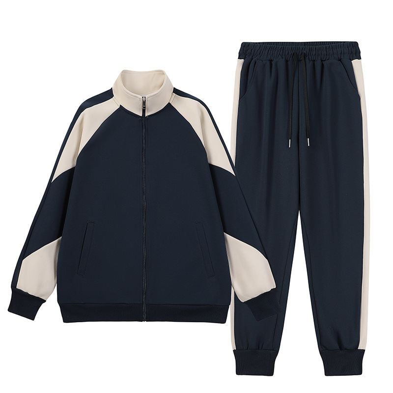 Spring and Autumn Sportswear Casual Suit for Men, Outdoor Wear, Social Korean Version, Full Set, Handsome, Windproof, Breathable, Warm and Trendy 3