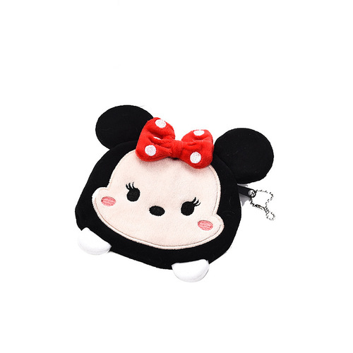 Cartoon Mini Coin Purse Plush Creative Cute Ins Girl Internet Celebrity Coin Bag Jade Dog Student Headphone Bag