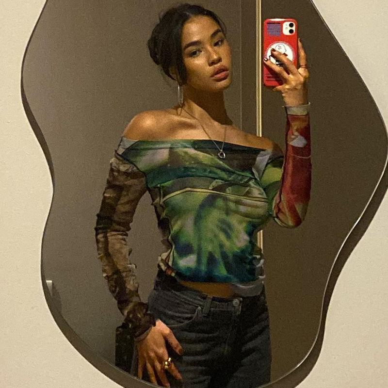 Title 18, Pull décontracté en maille imprimé Floral pour ...