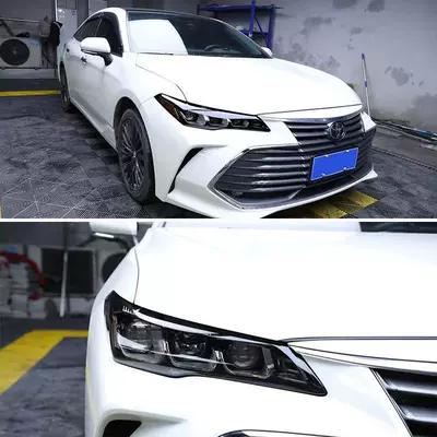Blackened Headlight Film Tpu – Car headlight protective film