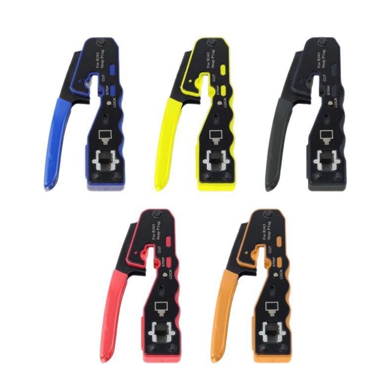 多機能rj45EZ貫通型クリスタルヘッド8Pネットワークツール圧着工具、省力圧着ペンチ|undefined
