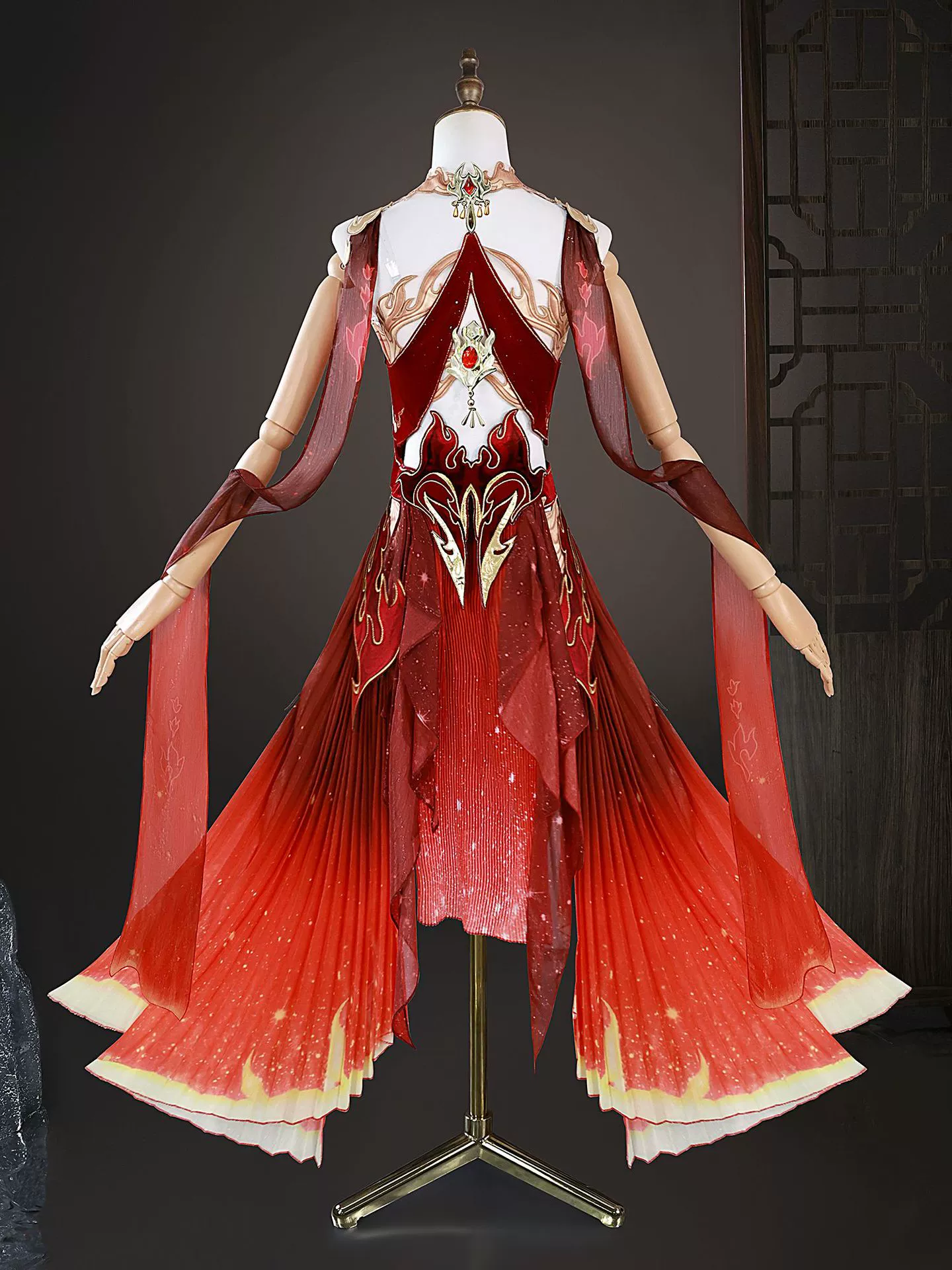 雾都动漫 Eternal Calamity Bathing in Fire Canaan cos costume Blazing Spirit Holy Flame cosplay costume two-dimensional anime female