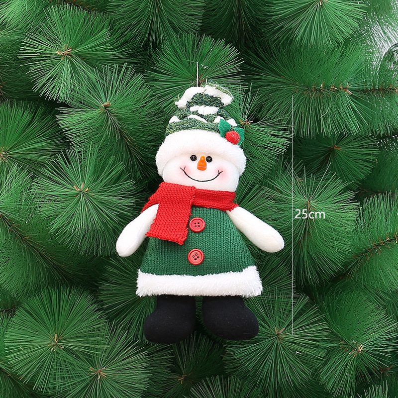 柏洋工芸品小口卸売り布芸小像公仔クリスマスツリーなどのシーンの祝日装飾品ストラップ|undefined