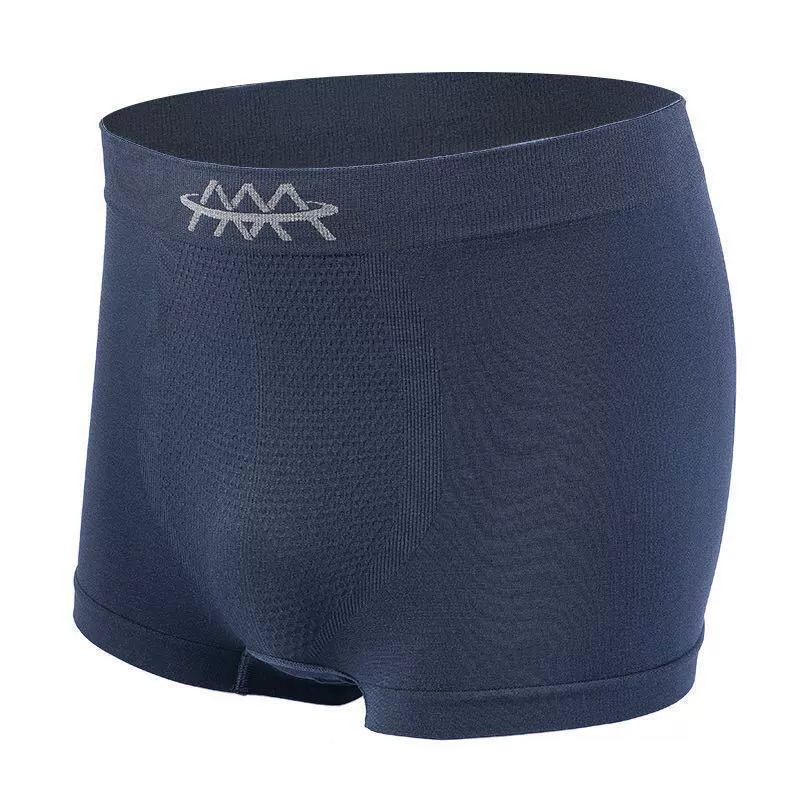 Men's Mid-Rise Breathable Underwear, Comfortable High Pants, 3-Color Box (Fits 45–80 kg)