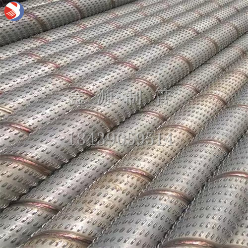 防砂透水性强降水井管 高强度螺旋桥式滤水管 直缝焊接积水滤水管