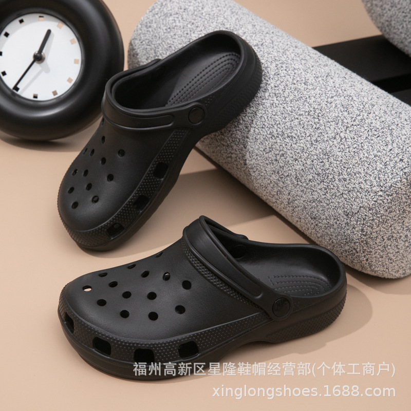 子供用クロックス、白い女の子用シューズ、男の子用中型および大型ビーチシューズ、子供用シューズ、DIY包頭アウターウェアアクセサリー、通気性|undefined