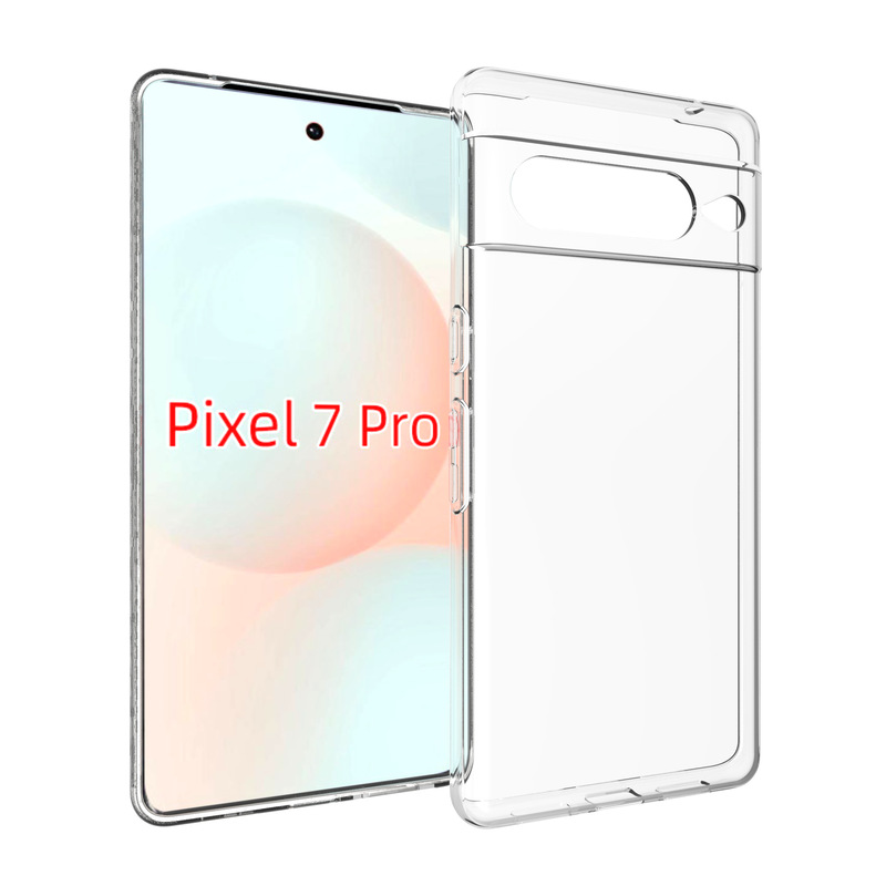 Applicable to Google Pixel 7 Pro glossy waterproof printed mobile phone shell tpu flexible glue inner dot pattern transparent shell material
