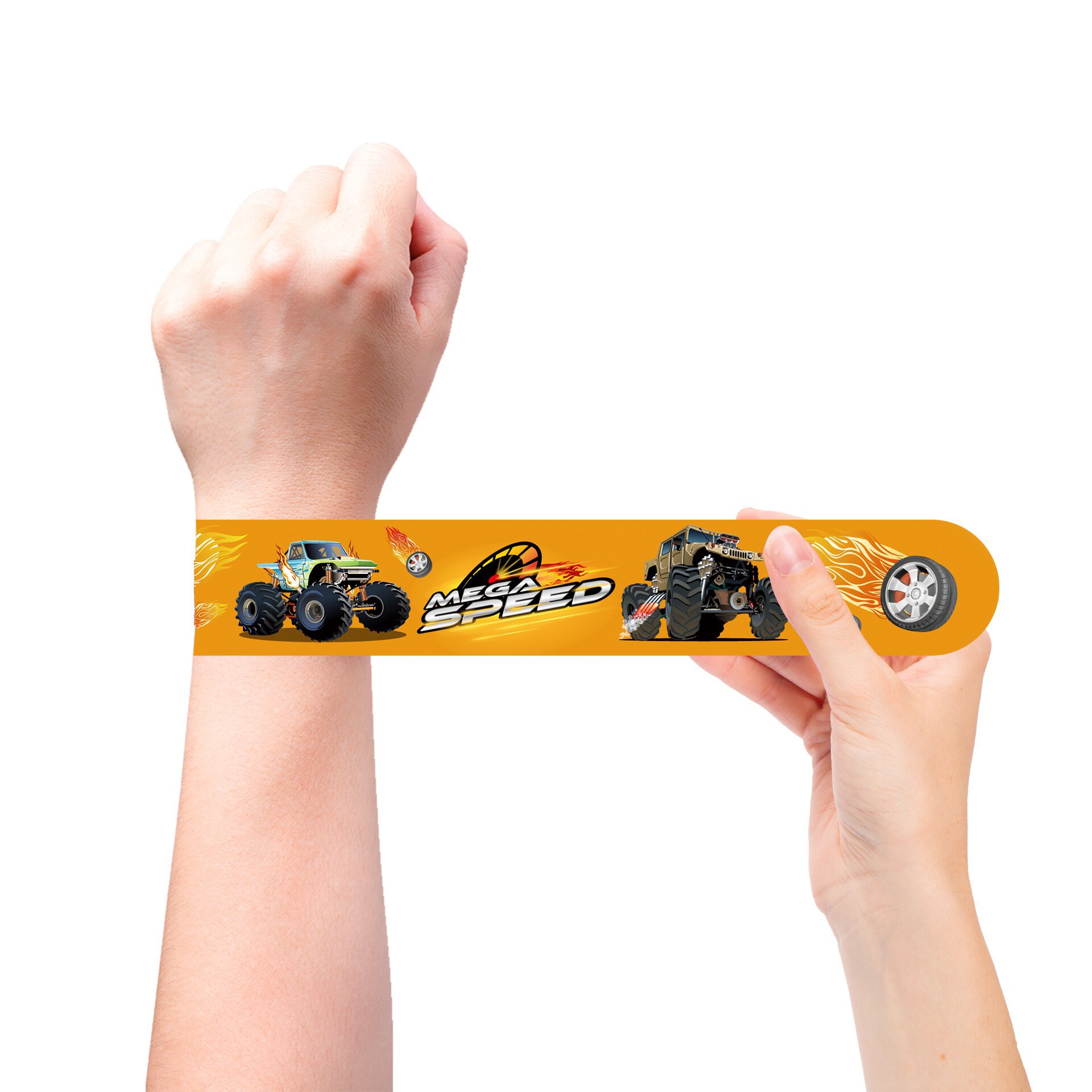 Transfronterizo Amazon nuevo monstruo coche temático juguetes para niños pulsera decoración