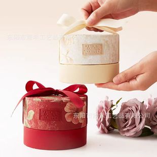X01 hand gift box portable wedding candy box high-end Chinese wedding gift box housewarming portable gift box