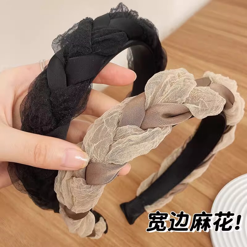 ネットの赤い新型の髪の束のカチューシャの女性はショートヘアに適しています。|undefined