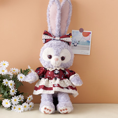 新款星黛露牛奶女孩印花連衣裙娃衣着替Stella芭蕾兔公仔玩具換裝