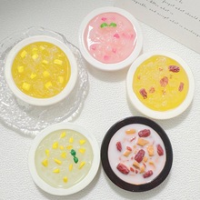 夏日冰爽冰粉系列仿真食玩冰箱贴树脂DIY冰箱贴配件厂家直销批发