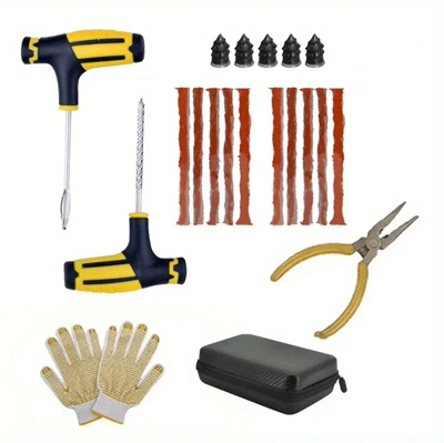 Emergency Tire Repair Tool Repair kit - 21pc-tire-repair-tool-kit