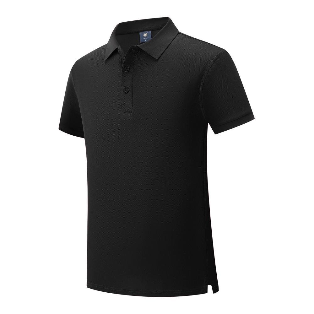 210G algodón peinado solapa polo impresión de verano personalizado camiseta publicitaria ropa de trabajo de hombres y mujeres mangas cortas