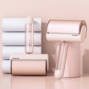 Crystal Sticker Tearable Paper Roller Replacement Core Household Clothes Pet Scraper Hair Removal Brush Sticker Roller