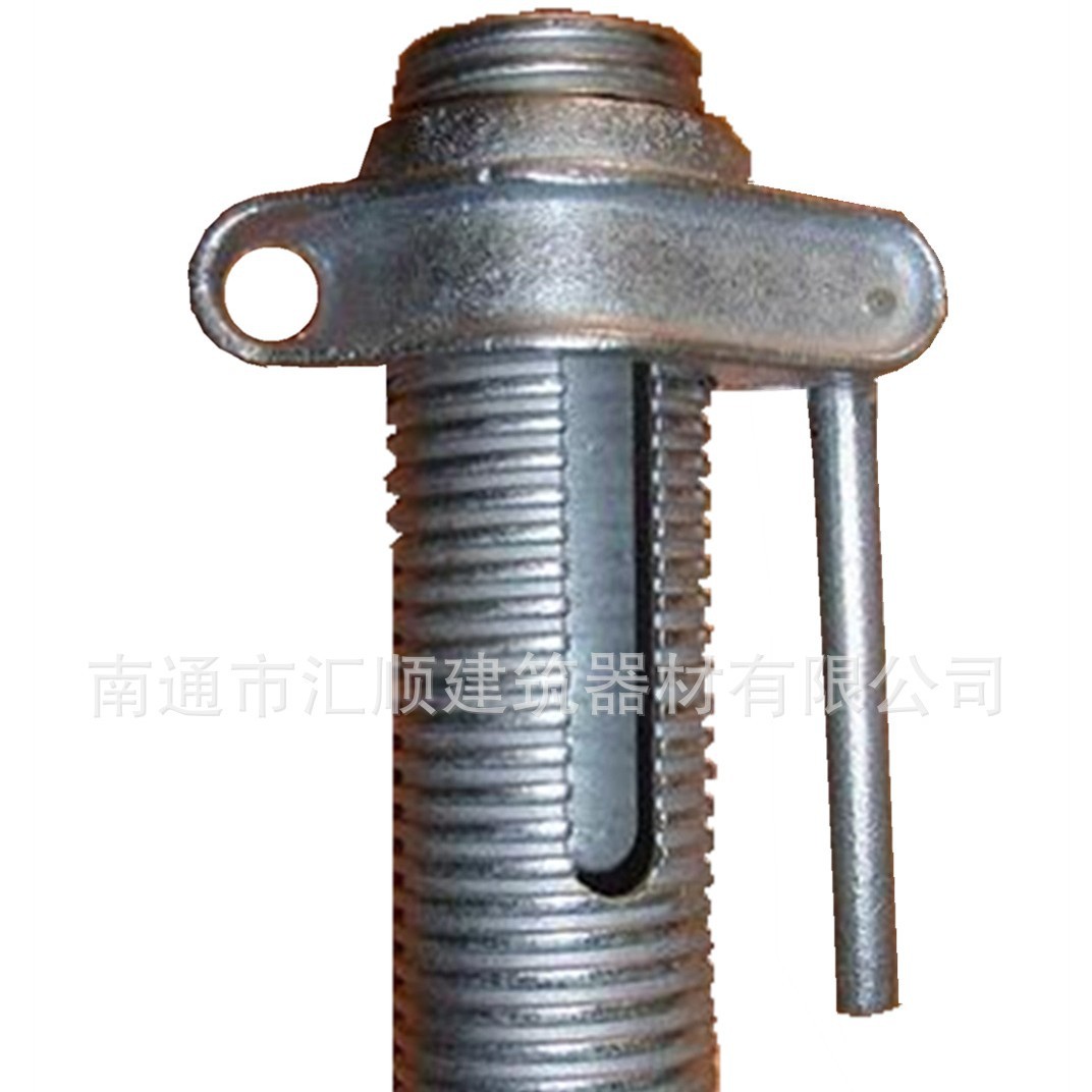 厂家供应Q235钢支撑配件 螺纹管 高承载力钢支撑螺纹管