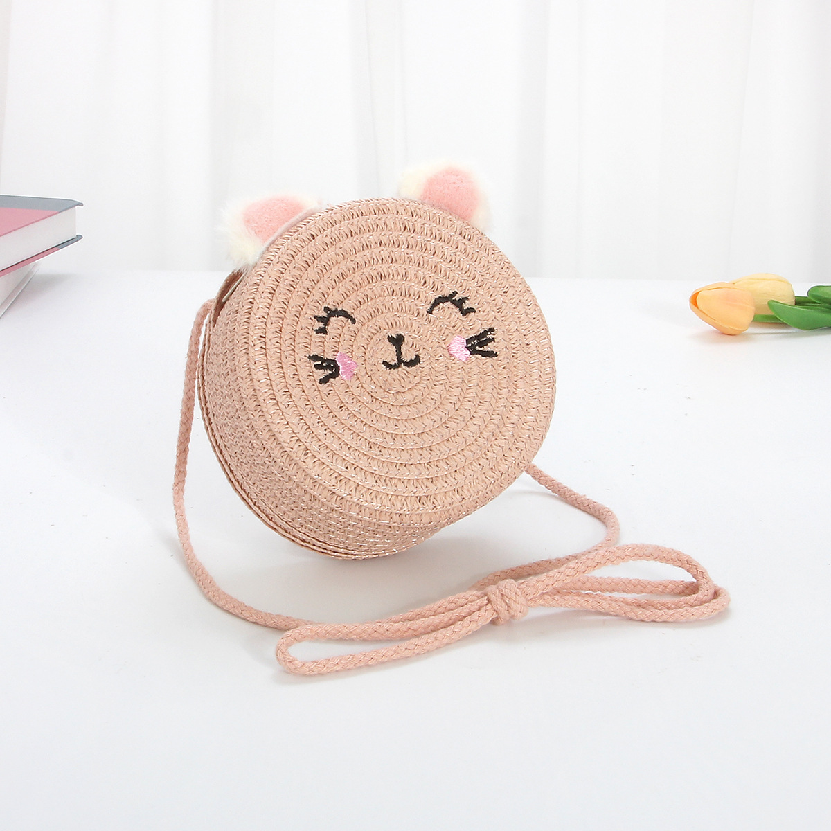 캣라운드백-핑크