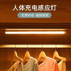 スマート抽象人体感応携帯手持ち充電ナイトライト長条磁気吸引通路階段酒棚食器棚食器棚灯