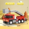 Medium ladder fire truck (color box)