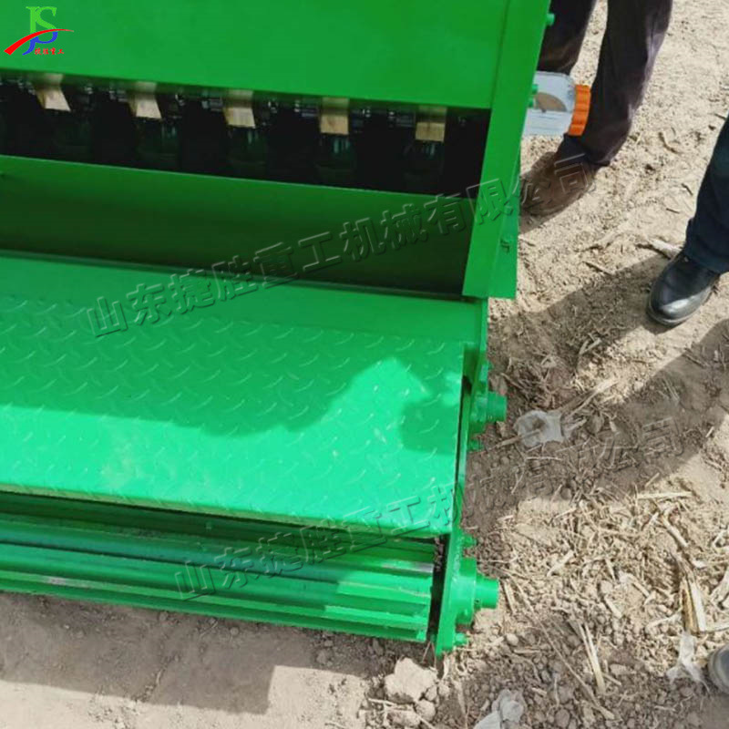 Equipo de siembra de alfalfa Sembradora de césped tractor tracción hierba semilla esparcidor supresión image 6