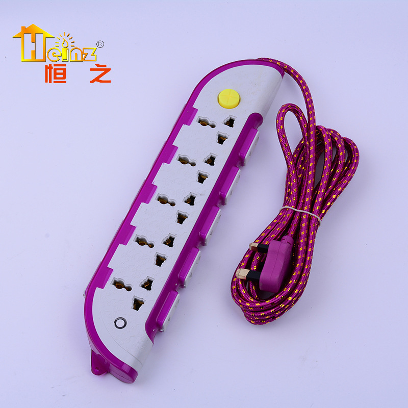 Exportación creativa inteligente Jieyang144 placa de conexión impermeable multi-enchufe con enchufe lateral multipropósito