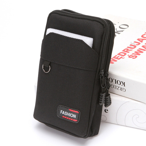 Cross-border men's outdoor phone bag large capacity phone waist bag Amazon outdoor hiking waist bag construction site batch