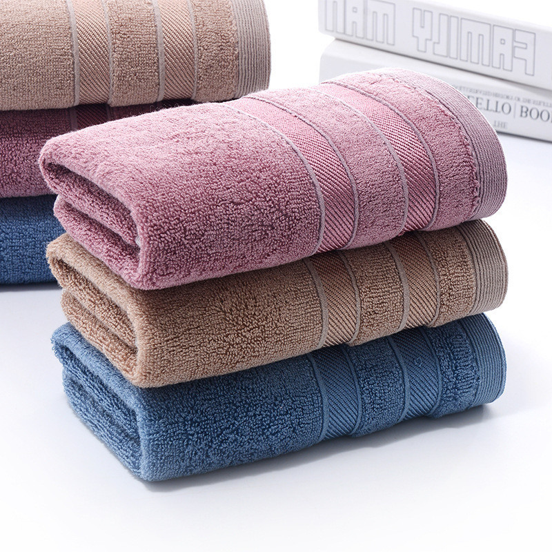 Bamboo fiber towel for couples, absorbs water, does not shed, thickened, suitable for bathing and face washing, soft household face towel Bamboo fiber towel for couples, absorbs water, does not shed, thickened, suitable for bathing and face washing, soft household face towel