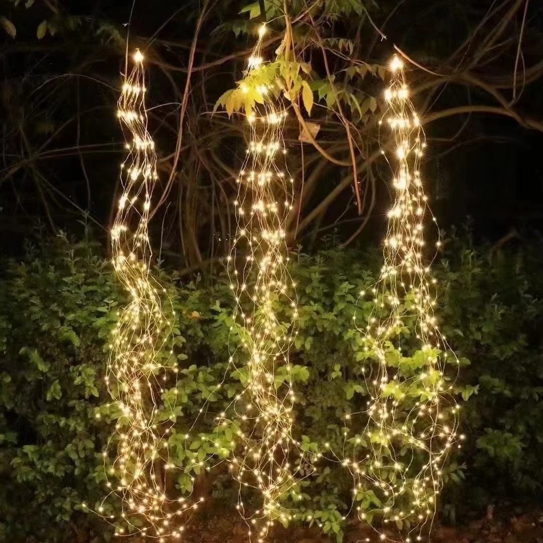 Tree Vine Car Tail Light Tourist Attraction Decorative Color Lights Xi'an Great Tang All-Night City Poetic Light String Landscape Lighting Project
