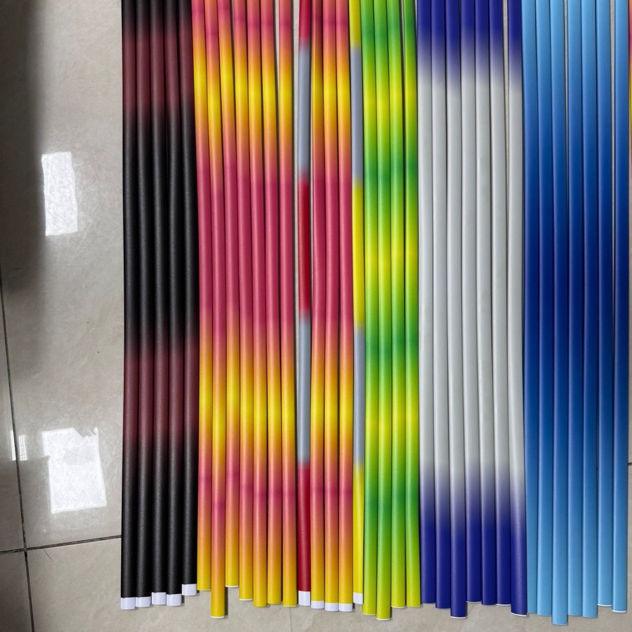 TPU gradient color hot-pressed racket, specialized for pickleball, UV printing