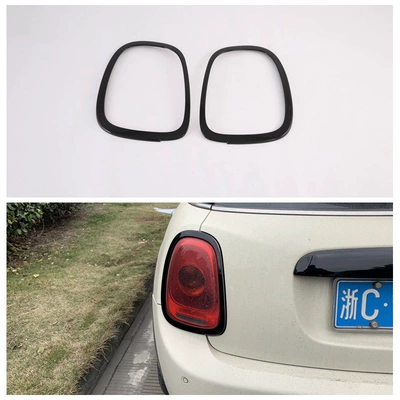 Şüşə kənarı xromları/moldingləri Front Fog Light Modification, New - piano-black-tail-lamp-shade-2