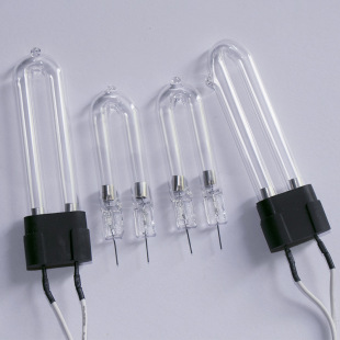 8mmU 50 ~ 500mm 185nm/ 254nm UVC cold cathode UV sterilization lamp ROHS