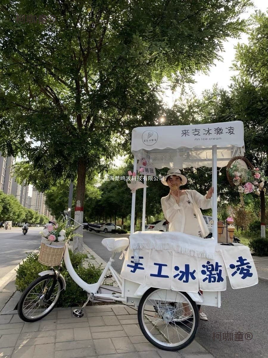 Three-wheeled bike pedalled for elderly for adults, internet celebrity