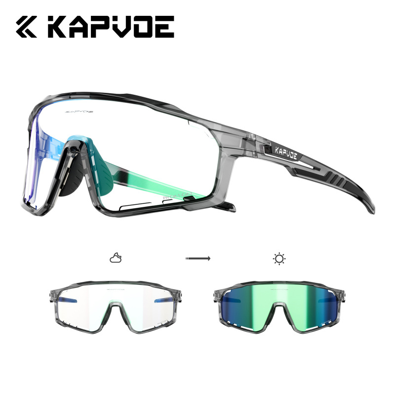 Gafas de Ciclismo Fotocromáticas de TR90 A Prueba de Viento para Deportes al Aire Libre