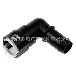 Plastic elbow HVAC heater hose quick connector XC2Z18B402DA 800418