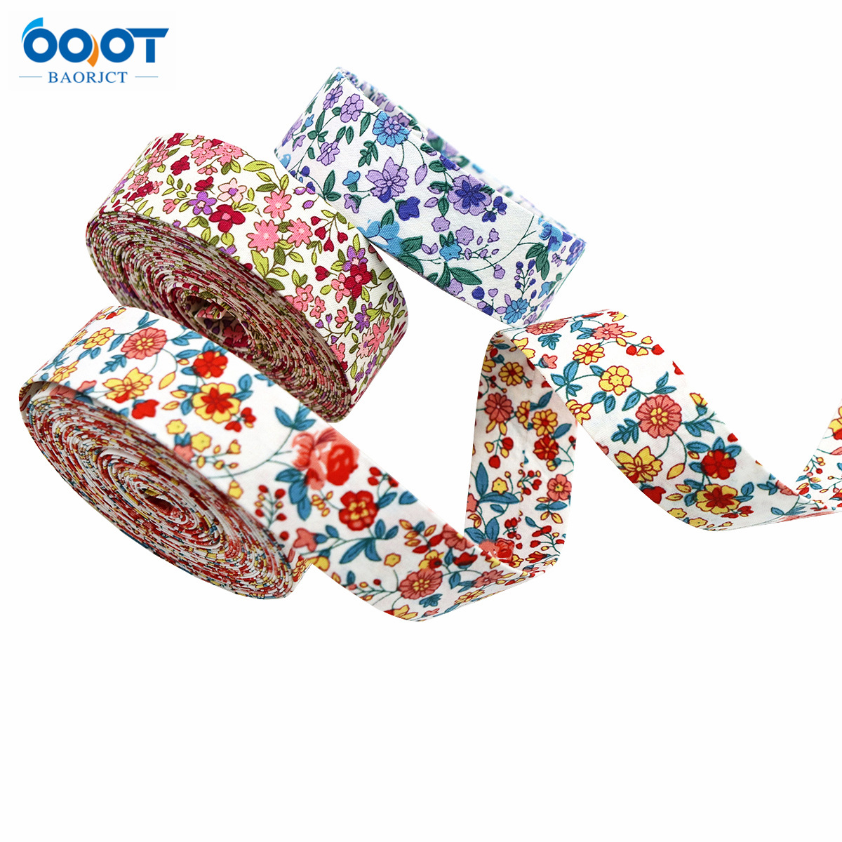 10g Weight Gift Wrapping Supplies Event & Party Supplies Ribbon Jewelry Making Type 1 Piece Quantity Casual Occasion Polyester Material Ditsy Floral Pattern Cute Style 1 Piece Polyester Ribbon Casual Cute Ditsy Floral 13