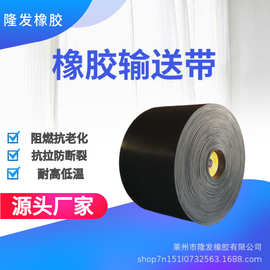 橡胶输送带厂家耐磨耐寒工业环形阻燃传输带耐高温帆布尼龙传送带