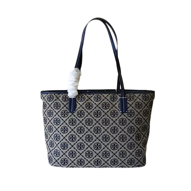 TBMonogram ジャカード トートバッグ マザーズバッグ ショッピングバッグ 通勤バッグ レディースバッグ 大容量 ショルダーバッグ 通勤必需品|undefined