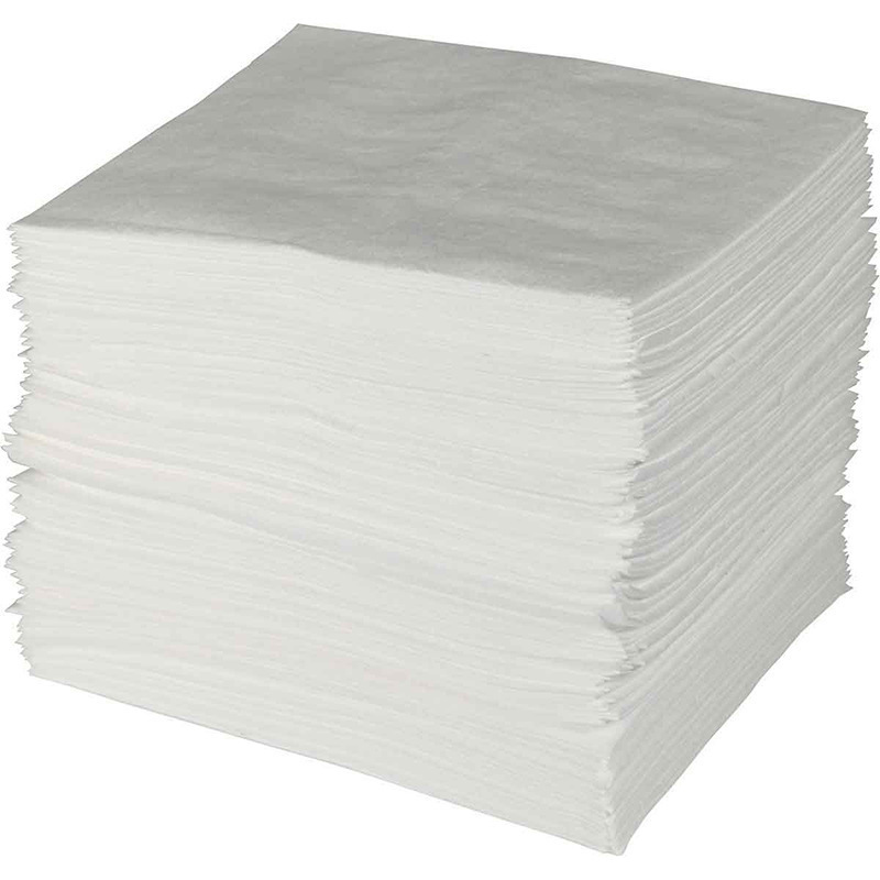 Oil-Absorbing Sheets for Oil Spills, Industrial Oil-Absorbing Cotton, Composite Pressure-Point Oil-Absorbing Sheets, Super Strong Oil Absorption