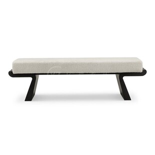 Neoclassical Solid Wood Door Changing Stool Bedroom Cats Bed End Stool Sales Department Hotel Club Long Sofa Stool