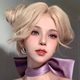 Sexy Cute Sweet Tom Purple Bow Neck Necklace Girlfriend cos Tom Dream Cat Collar