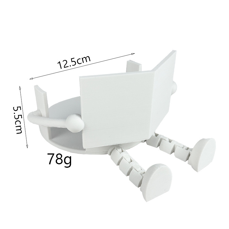 跨境新款 Toilet Paper Holder 卫生纸伙伴纸巾架装饰3D打印摆件|undefined