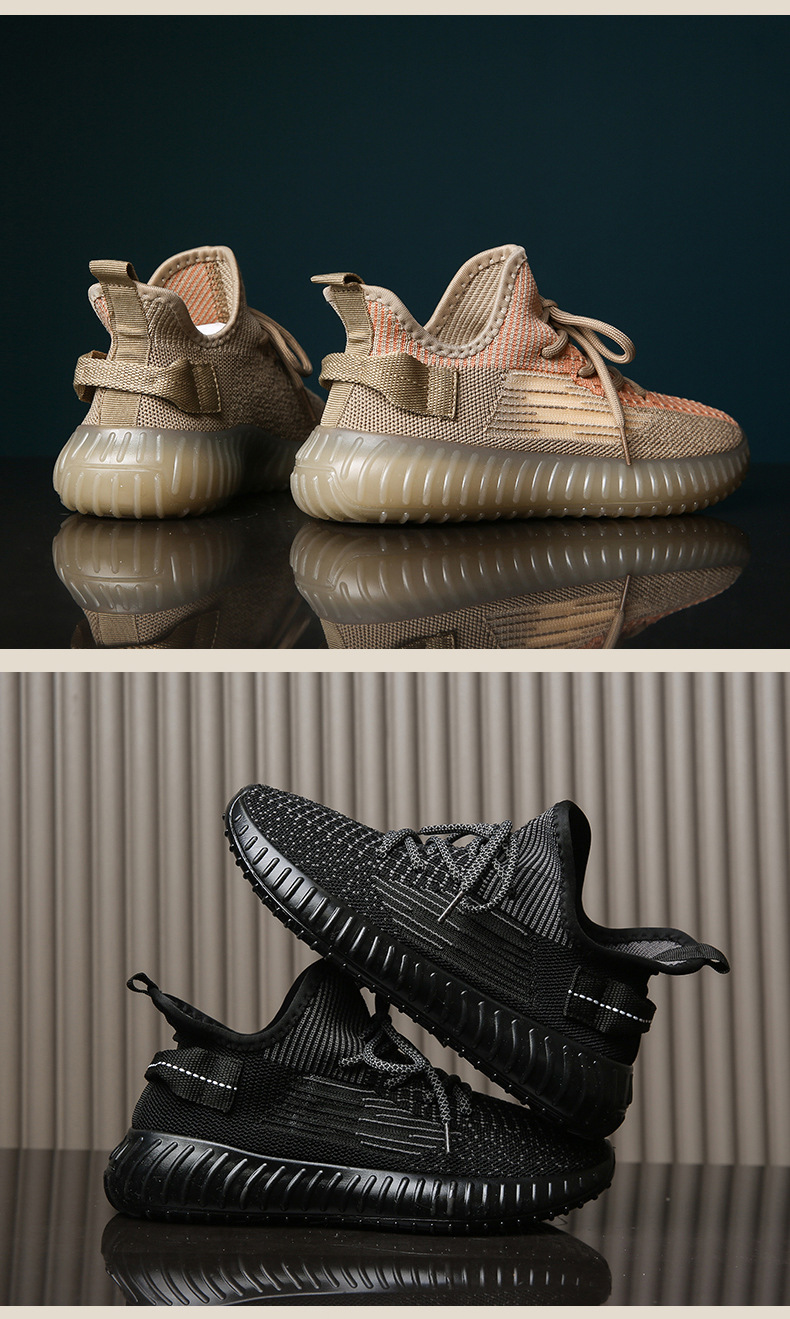 Paar Modellen Kokosnoot Schoenen Vrouwen Zomer Nieuwe Ademende Vliegende Geweven S Ins Koreaanse Versie Van Sport Straat Schieten F_voghion.com