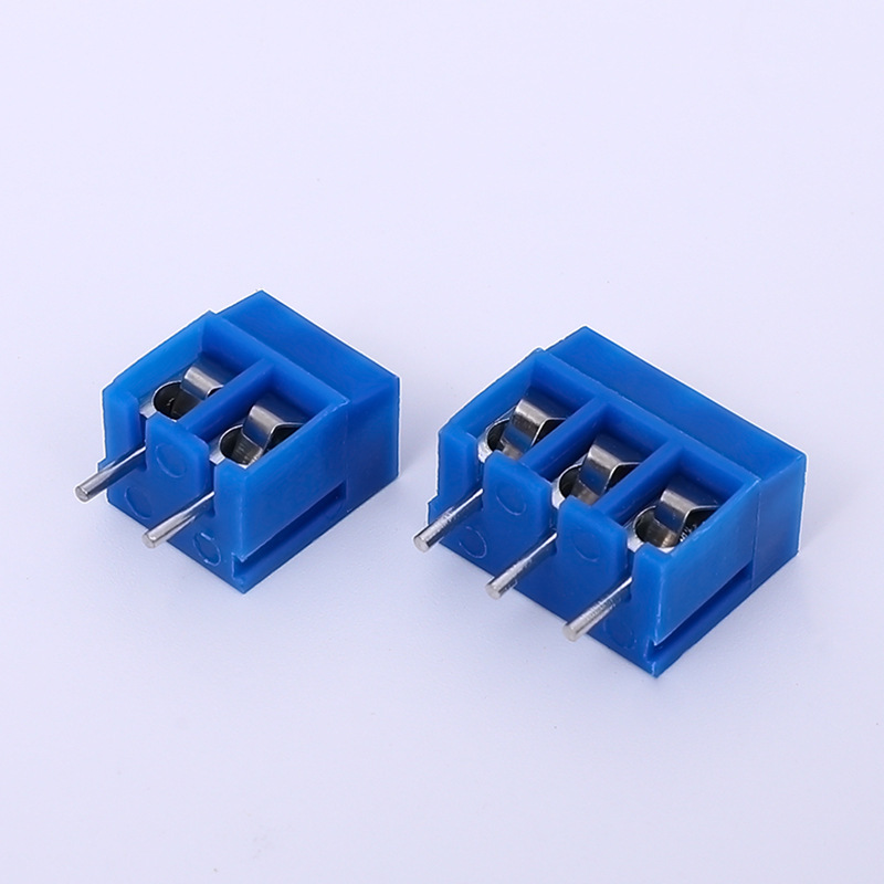 Kf300ピッチ5.08mmネジ式pcbターミナルスプライシング接続ポスト銅製ブルー2p 3p|undefined