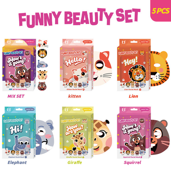 cartoon moisturizing face mask