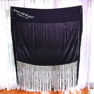 2023 New Flamenco Mantón 1.7m Long Shawl Silk Tassel Cb02